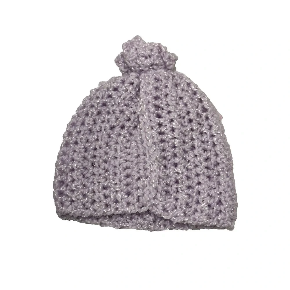 newborn baby hat NEW hand crocheted yarn‎